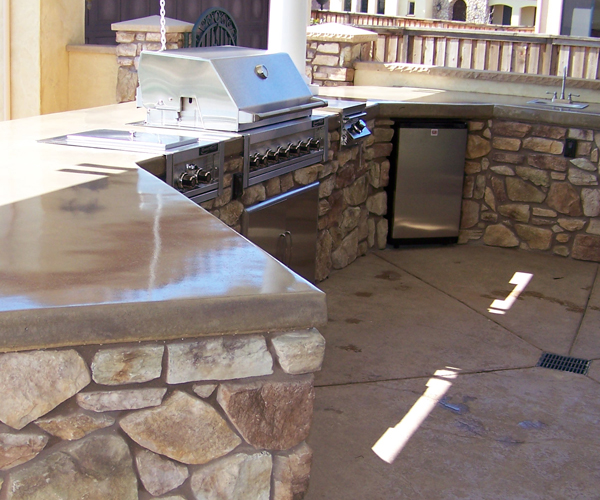 Custom Outdoor BBQ Kitchen Custom Outdoor Kitchen Fairfield