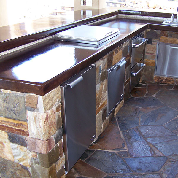 Luxury Outdoor Kitchen Sacramento