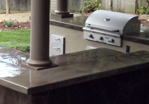 Outdoor Kitchen Countertops Concrete Outdoor Kitchen Countertops Concrete