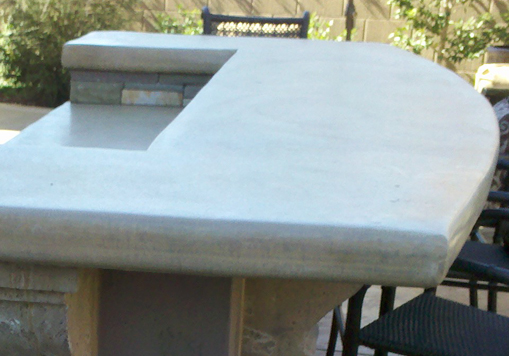 Outdoor Kitchen Countertops Concrete