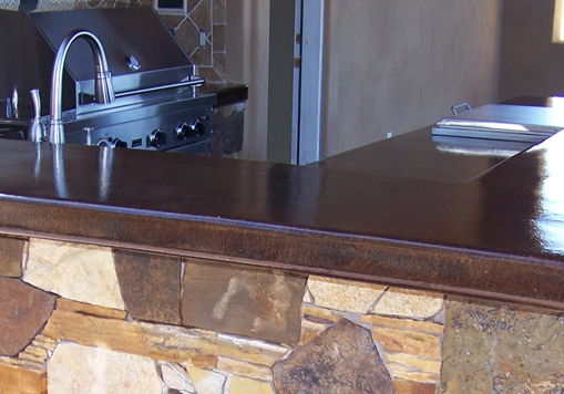 Outdoor Kitchen Countertops Concrete Outdoor Kitchen Countertops Concrete