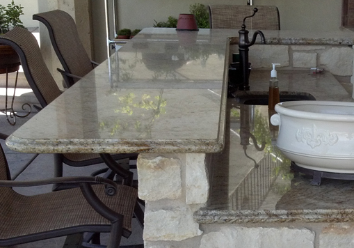 Outdoor Kitchen Granite Countertop Outdoor Kitchen Granite Countertop