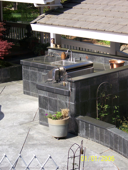 Outdoor Kitchen Sacramento, CA Tile Outdoor Kitchen Sacramento, CA