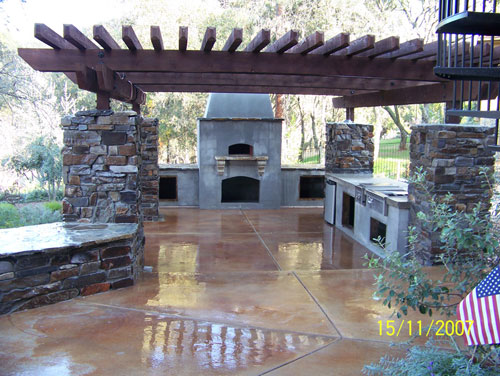 Custom Patio Cover Outdoor Kitchen Sacramento