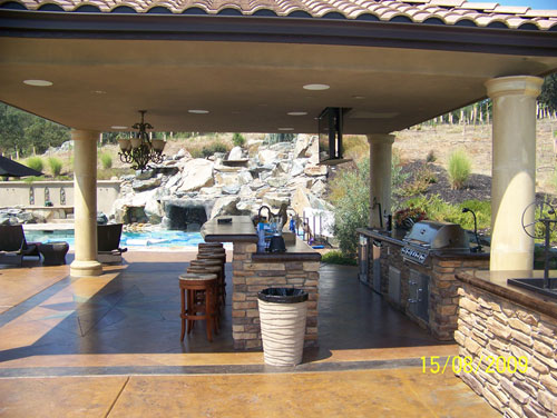 Luxury Outdoor Kitchen Sacramento, CA