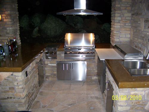 Custom Outdoor Kitchen Sacramento, CA