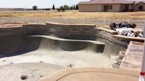 in ground outdoor kitchen Sacramento