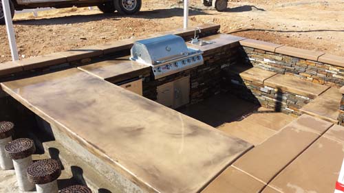 in ground outdoor kitchen Sacramento in ground outdoor kitchen Sacramento
