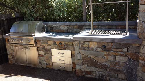 Outdoor Pizza Oven BBQ Island Sacramento