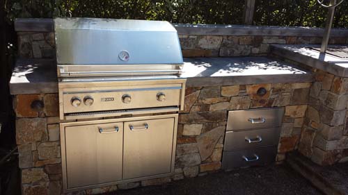 Outdoor Pizza Oven BBQ Island Sacramento