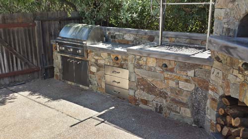 Outdoor Pizza Oven BBQ Island Sacramento