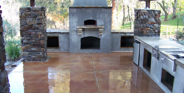 Custom outdoor kitchen Sacramento, CA